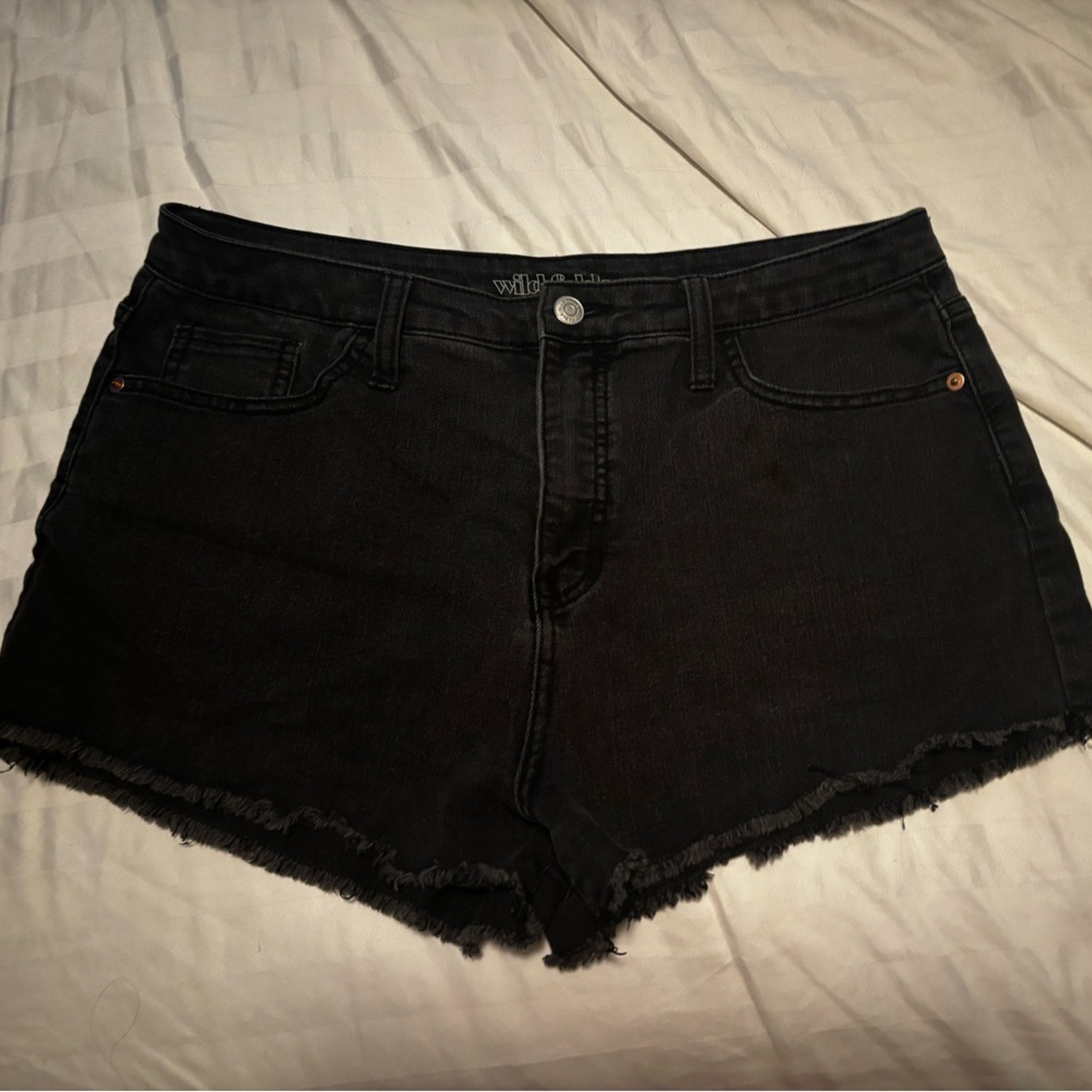 Wild Fable Black Jean Shorts